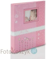 Albumy fotograficzne - Gedeon Album Bambini różowy XL (tradycyjny 100 kremowych stron) - miniaturka - grafika 1