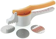 Pozostałe akcesoria kuchenne - Excelsa kunsztownymi Line robienia puree, stal nierdzewna, Biały/pomarańczowy, 10 x 36 x 11 cm 35109 - miniaturka - grafika 1