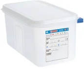 Pojemniki i kosze gastronomiczne - Stalgast Pojemnik Gn 1/3 polipropylen z pokrywką szczelną 176 x 325 mm / H: 150 - miniaturka - grafika 1