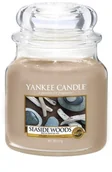 Świece - Yankee Candle Seaside Woods Słoik średni 411g 1609100E - miniaturka - grafika 1