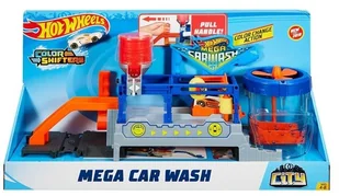 Mattel City. SuperMyjnia samochodowa + auto zmieniające kolor - Samochody i pojazdy dla dzieci - miniaturka - grafika 2