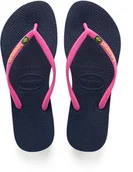 Pływanie - Havaianas Klapki Slim Logo W 4140713 4140713 - miniaturka - grafika 1