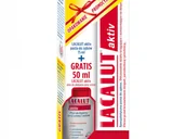 Płyny do płukania jamy ustnej - Lacalut Aktiv 75 ml + płyn 50 ml GRATIS - miniaturka - grafika 1