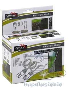 Cattara Zestaw do zawieszenia hamaków - Pozostałe narzędzia ogrodowe - miniaturka - grafika 4