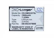 Baterie do telefonów - Cameron Sino Samsung Galaxy Ace 4 LTE EB-BG357BBE 1900mAh 7.22Wh Li-Ion 3.8V - miniaturka - grafika 1