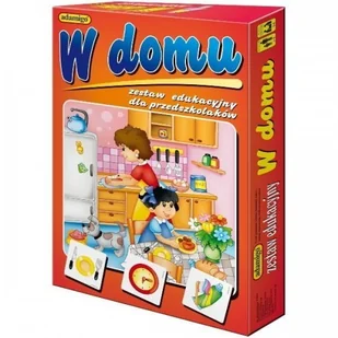 Adamigo W domu - zestaw edukacyjny - 5253 - Gry planszowe - miniaturka - grafika 2