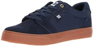 Buty sportowe męskie - DC Shoes Anvil Mens Shoe d0303190 męski Sneaker - niebieski - 303190-NGM-8.5 D D US - miniaturka - grafika 1