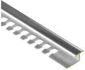 Listwy i profile - Cezar Profil wykończeniowy łączący Mosiądz T 14 mm / 2.5 m Chrom - miniaturka - grafika 1