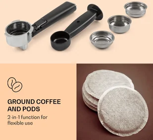 Ekspres do kawy Klarstein Gusto Classico TK42-Gusto-R - Ekspresy do kawy - miniaturka - grafika 3