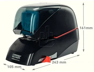 Rapid Zszywacz elektryczny Supreme 5080e czarny - Zszywacze biurowe - miniaturka - grafika 3