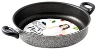 Rondle - Home Salt N PEP patelnia z 2 uchwytami, aluminium, powłoka zapobiegająca przywieraniu, w kolorze czarno-szarym 8003512649967 - miniaturka - grafika 1