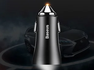 Baseus BASEUS Ładowarka Samochodowa 2x USB QC 3.0 4.8A BS-GC - Ładowarki samochodowe - miniaturka - grafika 21