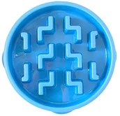Miski dla kotów - Outward Kyjen Hound Fun Feeder Slow Feed interaktywna miska na karmę dla psów, large, niebieski - miniaturka - grafika 1