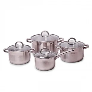 Kamille Zestaw komplet garnków ze stali nierdzewnej 8el. 4904 - Zestawy garnków i patelni - miniaturka - grafika 4
