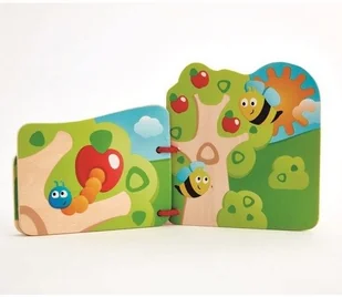 Hape książeczka Robaczki - Zabawki interaktywne dla dzieci - miniaturka - grafika 4