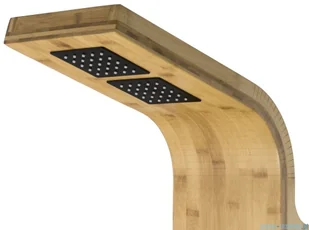 Corsan Bao czarny drewno bambusowe B-022TBC | - Panele prysznicowe - miniaturka - grafika 5