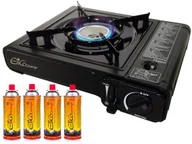 Kuchnia turystyczne i akcesoria - Kuchenka Turystyczna Gazowa ElicoCamp + 4 Gazy - miniaturka - grafika 1