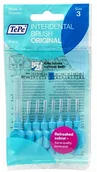Szczoteczki międzyzębowe - TEPE TePe Szczotki międzyzębowe niebieskie oryginalne (0,6 mm) / proste i skuteczne czyszczenie przestrzeni międzyzębowych / 1 x 8 pędzli - miniaturka - grafika 1