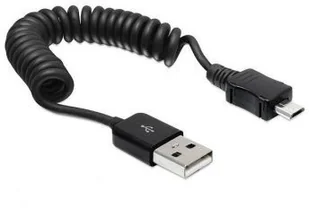 Delock Kabel Usb Am-micro 2.0 Spirala 20-60CM - Kable komputerowe i do monitorów - miniaturka - grafika 2