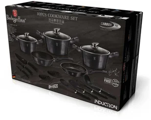 Berlinger Haus Lumarko Berlingerhaus Bh-6920 Carbon Pro BH-6920 Kinghoff - Zestawy garnków i patelni - miniaturka - grafika 2