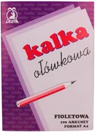 Kalki - Delfin Kalka ołówkowa A4 fioletowa (100) - miniaturka - grafika 1