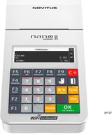 Kasy fiskalne - Novitus Kasa fiskalna NANO II ONLINE biała - miniaturka - grafika 1