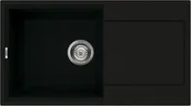 Zlewozmywaki - Elleci Easy 290 40 Full black - miniaturka - grafika 1