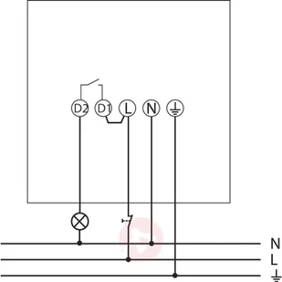 THEBEN Theben theLuxa P220 czujnik ruchu PIR czarny - Czujniki ruchu i zmierzchu - miniaturka - grafika 5