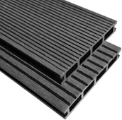 Podesty i deski tarasowe - vidaXL Deski tarasowe WPC z akcesoriami 30 m szare - miniaturka - grafika 1