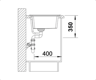 Blanco PLENTA stal szczotkowana 514029 - Zlewozmywaki - miniaturka - grafika 5