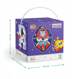 Moje Pierwsze Puzzle 2,3,4 Transport 6w1 wiek 18m+ - Puzzle - miniaturka - grafika 2