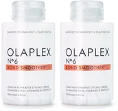 Zestawy kosmetyków damskich - Olaplex Bond Smoother No.6 | Zestaw odbudowujący krem stylizujący bez spłukiwania 2x100ml - miniaturka - grafika 1