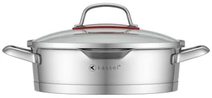 Kassel płaski z pokrywą Vienna 24 cm 93031 - Garnki - miniaturka - grafika 3