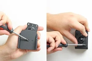 Brodit AB Uchwyt regulowany do Samsung Galaxy S10E w futerale lub obudowie o wymiarach: 62-77 mm (szer.), 2-10 mm (grubość) 511666 . - Uchwyty samochodowe do telefonów - miniaturka - grafika 4