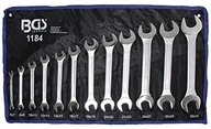 Zestawy narzędziowe - BGS 1184 12-częściowy zestaw płaskich kluczy dwustronnych, 6 x 7-30 x 32 mm - miniaturka - grafika 1