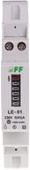 Liczniki energii elektrycznej - F&F Licznik energii elektrycznej 1-fazowy LE-01 LE-01 - miniaturka - grafika 1