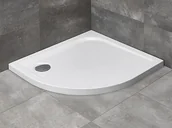 Brodziki prysznicowe - Radaway Delos E 80x90 prawy SDE8090-01R - miniaturka - grafika 1