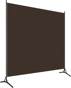 vidaXL Parawan 1-panelowy, brązowy, 175 x 180 cm vidaXL - Parawany - miniaturka - grafika 2