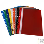 Teczki i skoroszyty - Biurfol Skoroszyt twardy zawieszany A5 SH-11 (10 sztuk) Zielony - miniaturka - grafika 1