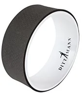 Koła do jogi - Dittmann profesjonalne koło do yogi, białe, średnica 33,5 cm DLYW3313 - miniaturka - grafika 1