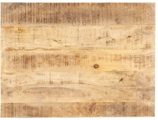 vidaXL Blat stołu, lite drewno mango, 15-16 mm, 80x60 cm vidaXL - Blaty meblowe i parapety okienne - miniaturka - grafika 9