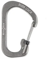Sprzęt wspinaczkowy - Nite Ize karabińczyk Carabiner Slide Lock, srebrny, 2, Ni-csl2 11-R6 NI-CSL2-11-R6 - miniaturka - grafika 1