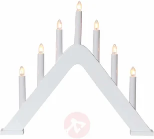 Best Season Świecznik Jarve o nowoczesnym designie, biały - Świeczniki - miniaturka - grafika 2