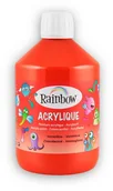 Farby i media malarskie - Rainbow, farba akrylowa, 500 ml, czerwona - miniaturka - grafika 1