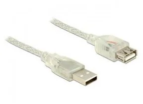 DeLOCK Przedłużacz Usb Am-af Usb 2.0 1m ferryt prz - Kontrolery - miniaturka - grafika 3