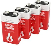 Baterie i akcesoria - Ansmann 5021023  01  590  1 10-letnia bateria longlife specjalnie do czujnika dymu Lithium High Energy E-Block ER9 V CR-V9, 1100 mAh, 9 V,-częściowy vorats Pack Czerwony 5021023-01-590-1 - miniaturka - grafika 1