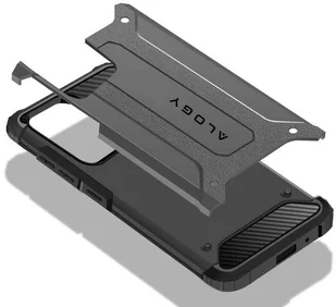 Alogy Etui Hard Armor do Samsung Galaxy S20 Ultra szare 7925X23 - Etui i futerały do telefonów - miniaturka - grafika 4