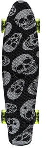 Meteor Deskorolka Fiszka Multikolor Skulls 22607 - Deskorolki - miniaturka - grafika 4