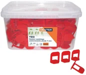 Narzędzia glazurnicze - toya TEOKLIN poziomujący 200 SZT 1 MM TEOKLIN - miniaturka - grafika 1