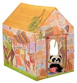 Namioty i tipi dla dzieci - Relaxdays Relaxdays Namiot do zabawy Lama, wzór etno, namiot dziecięcy Ameryka Południowa, do wewnątrz i na zewnątrz, namiot do raczkowania, wys. x szer. x gł.: 103 x 74 x 96 cm, kolorowy 10042327 - miniaturka - grafika 1